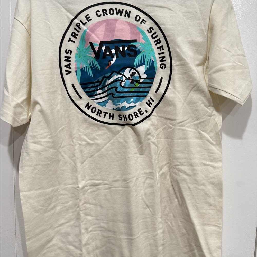 Vans Cream Surf Graphic Tee